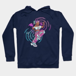 Blue Raspberry Devil Girl Hoodie